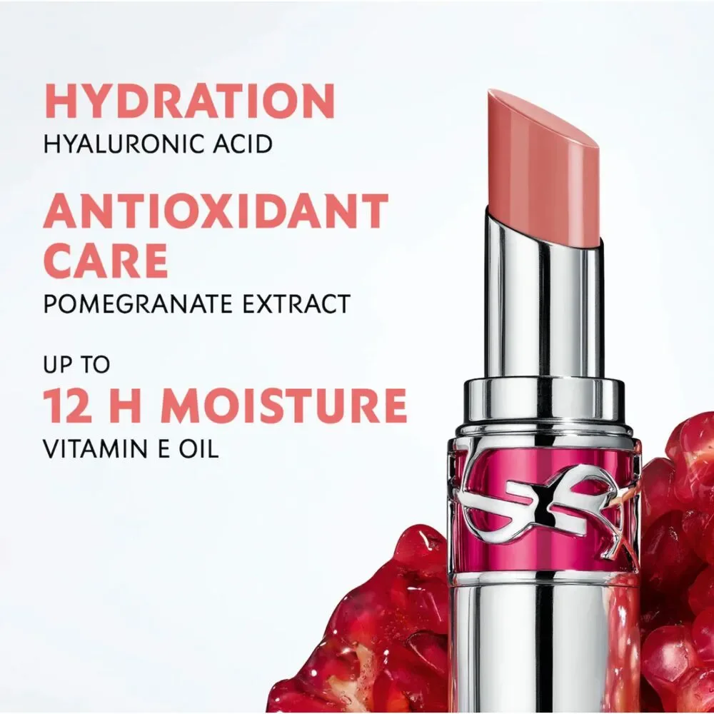NIB YSL Loveshine Candy Glaze Lip Gloss in 2 Healthy Glow Plumper